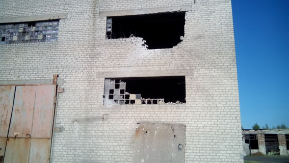 Обстрелянный Торецк