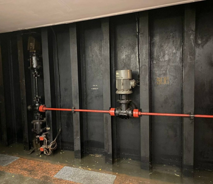 Гермозатвор в действии