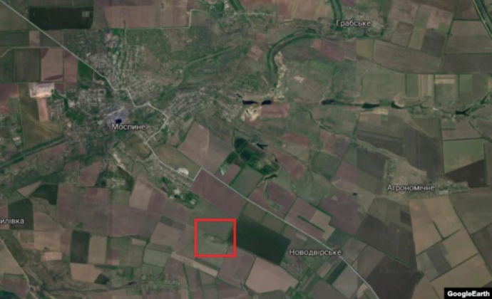 Аеродром на південний схід від Моспиного