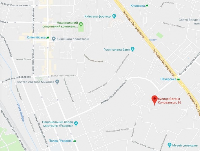 Гуртожиток мав бути поруч із університетом на вулиці Коновальця (колишня Щорса)