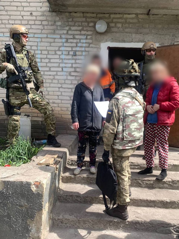 Затримання Надії Антонової, яку підозроюють у колаборації з ворожими військами