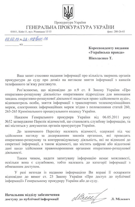 Информация о прослушке закрыта