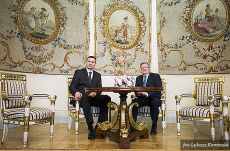 Кличко з Коморовським Кличко з Коморовським