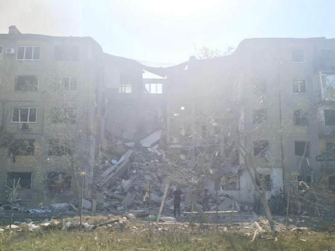 наслідки обстрілів Донеччини 14 липня, фото з Telegram Філашкіна