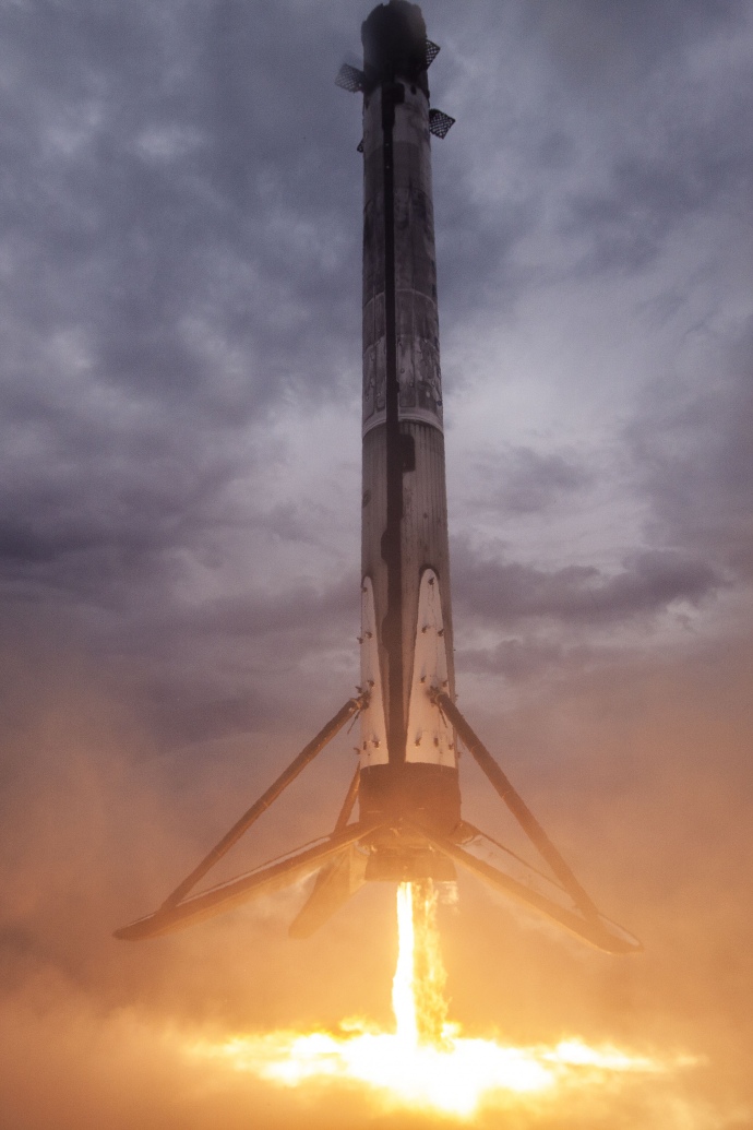 Момент приземления 30 мая