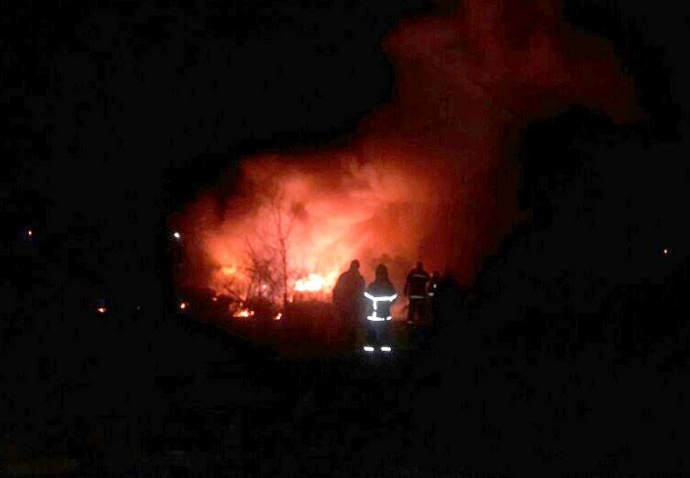 В Кременчуге разбился вертолет Ми-8