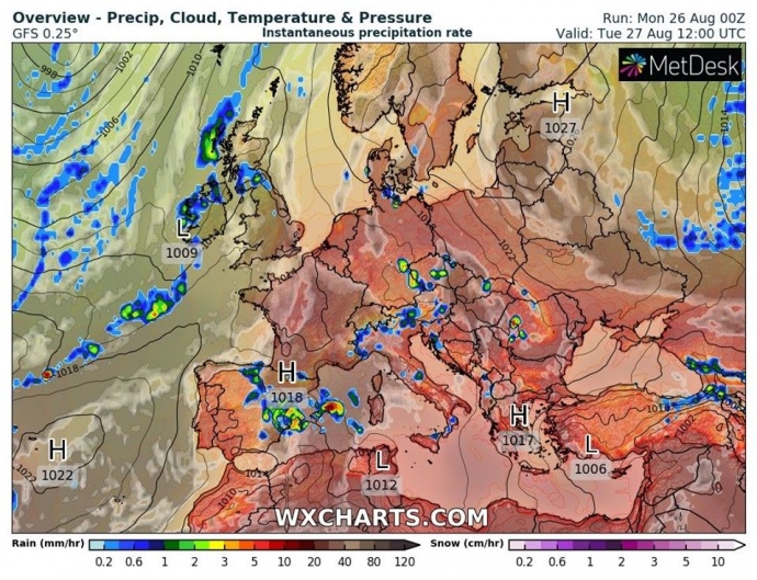 Прогнозы синоптиков