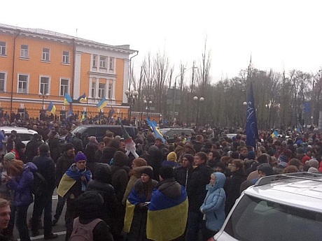 Хода йде на віче. Фото Артема Жавроцького Хода йде на віче. Фото Артема Жавроцького