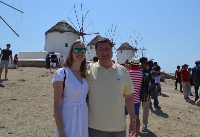 Єжов з дружиною