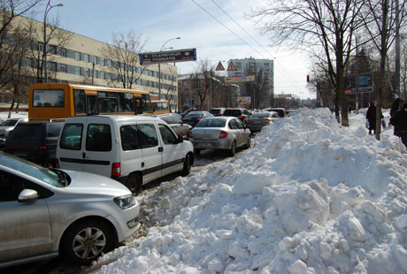 Пробки на Соломянской 