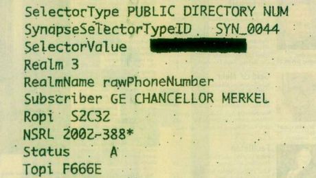 Вероятный документ Агентства национальной безопасности, согласно которому за Меркель следят с 2002-го Документ предоставил Эдвард Сноуден, Bild Вероятный документ Агентства национальной безопасности, согласно которому за Меркель следят с 2002-го Документ предоставил Эдвард Сноуден, Bild