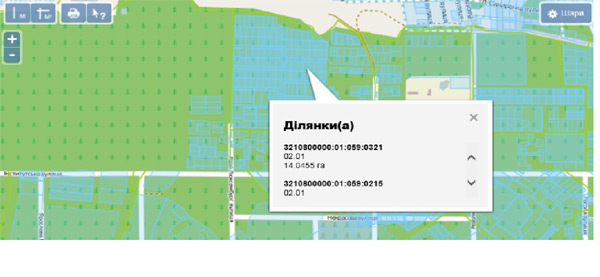 Мапа місцини