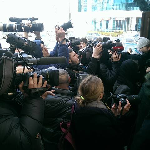 Прощання з Гією Гонгадзе