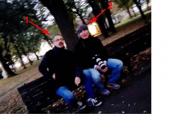 Едуард Шишмаков (1) і Володимир Попов (2)