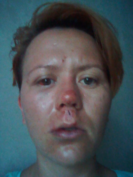 Лидер Femen Анна Гуцол. Фото пресс-службы движения