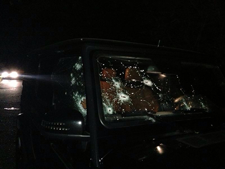 Машина Анисимова после обстрела. Фото Запорожье. Комментарии