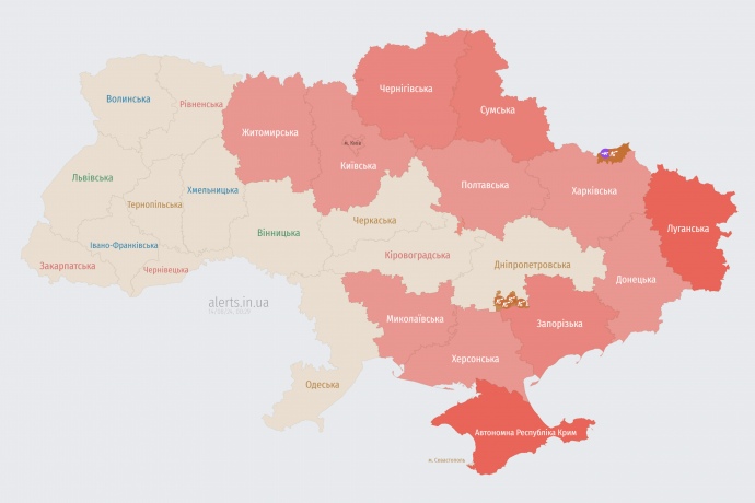 Мапа alerts.in.ia