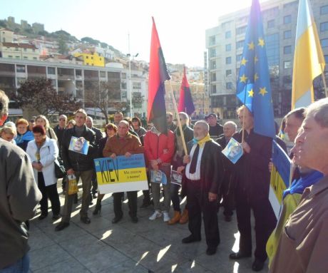 Лісабон. Створено обєднання ЄвроМайдан - Португалія. Фото - ukrspilka Лісабон. Створено обєднання ЄвроМайдан - Португалія. Фото - ukrspilka