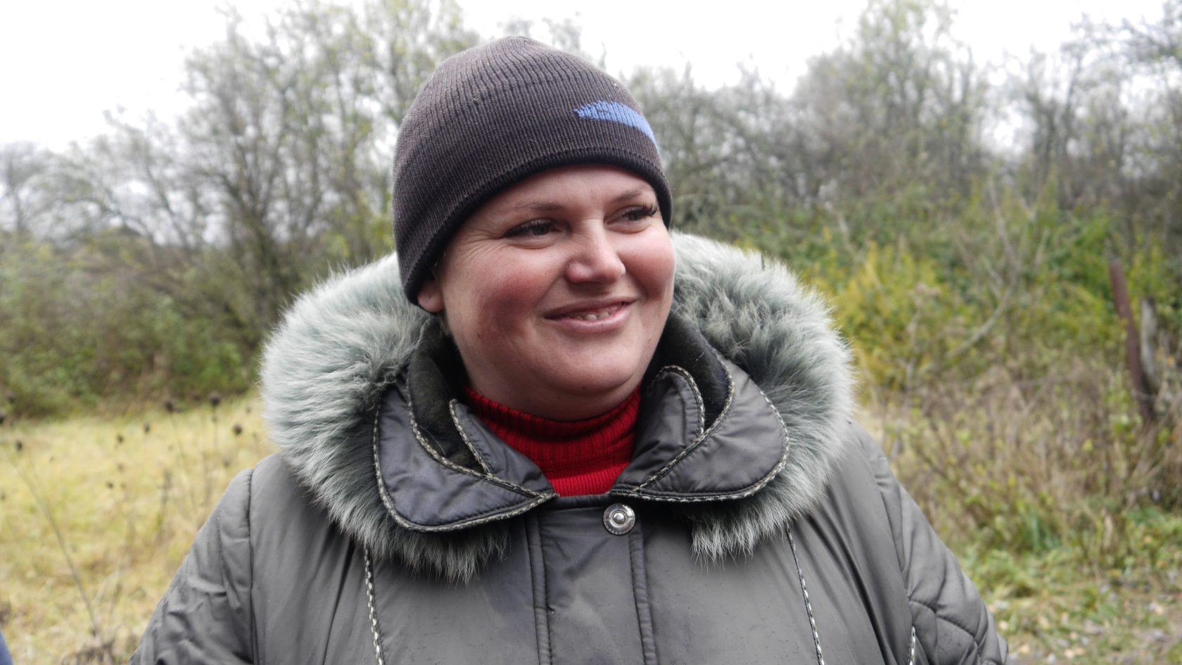 Люба Джола відповідає з посмішкою: 