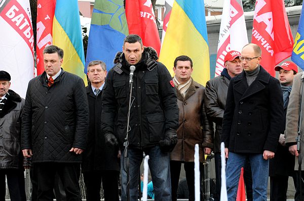 Кличко аж стиснув Кулаки, виступаючи перед франківцями  