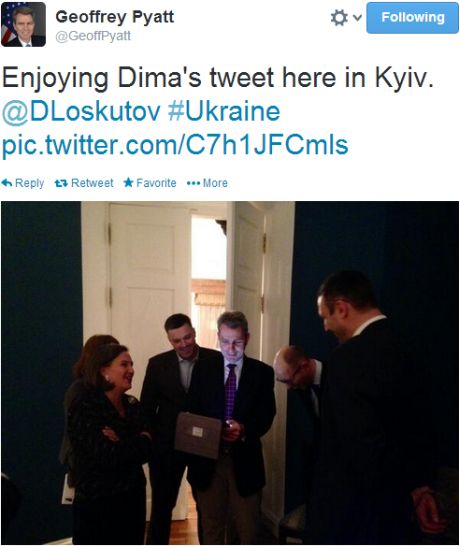 Із Твіттера посла Пайєта