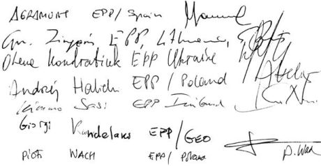 Депутати від Партії регіонів не поставили підписи під рекомендаціями ПАРЄ