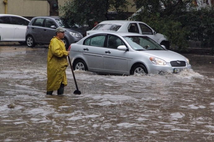 Одесу затопили дощі