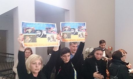 Акція на заході Пінчука у Давосі Акція на заході Пінчука у Давосі