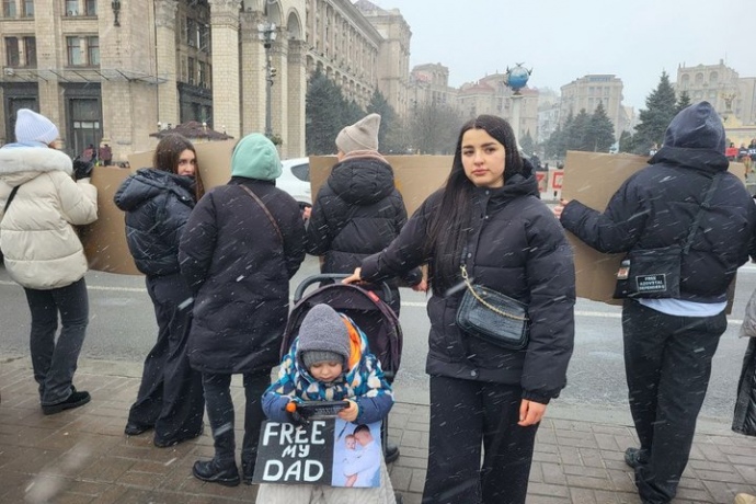 Учасниця акції