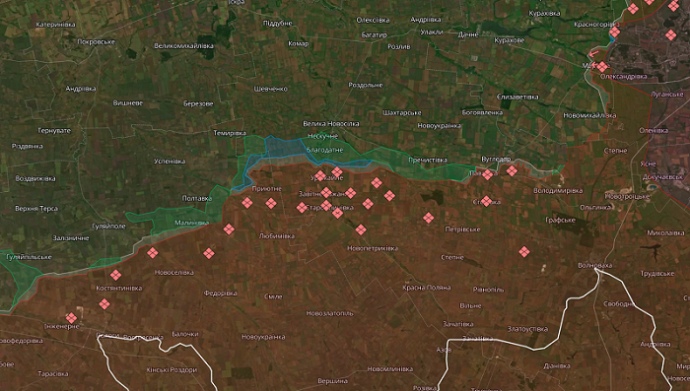 Левадное - Приютное, Запорожская область