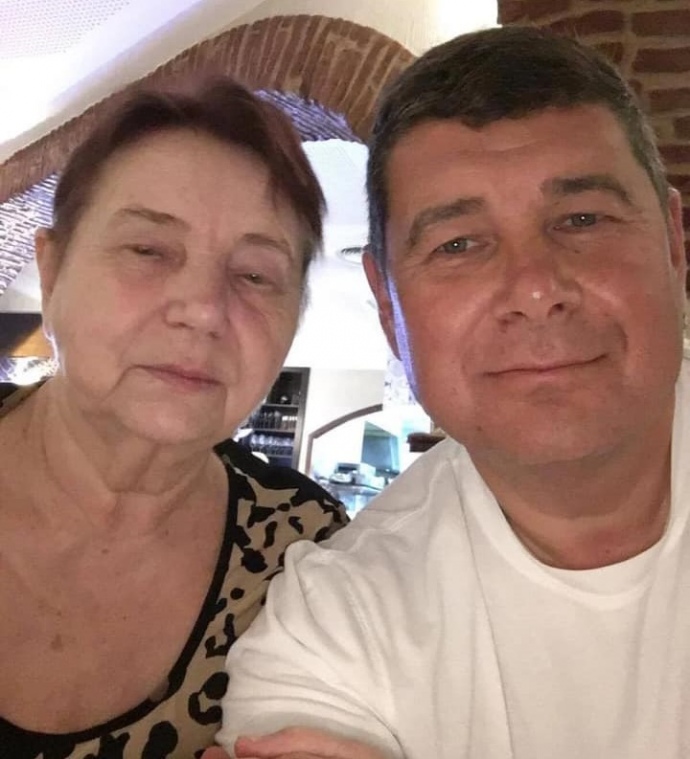 Инесса Кадырова и Александр Онищенко