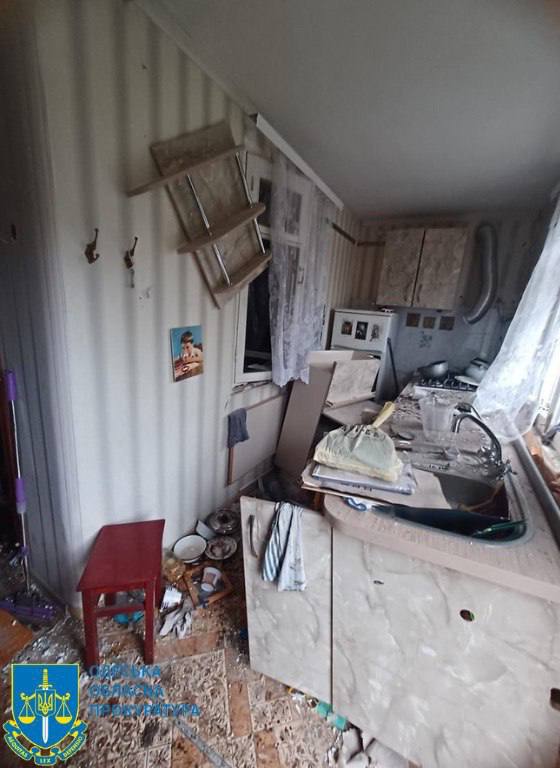 последствия удара по Одессе, фото прокуратуры