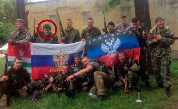 Ахра Авидзба на Донбассе