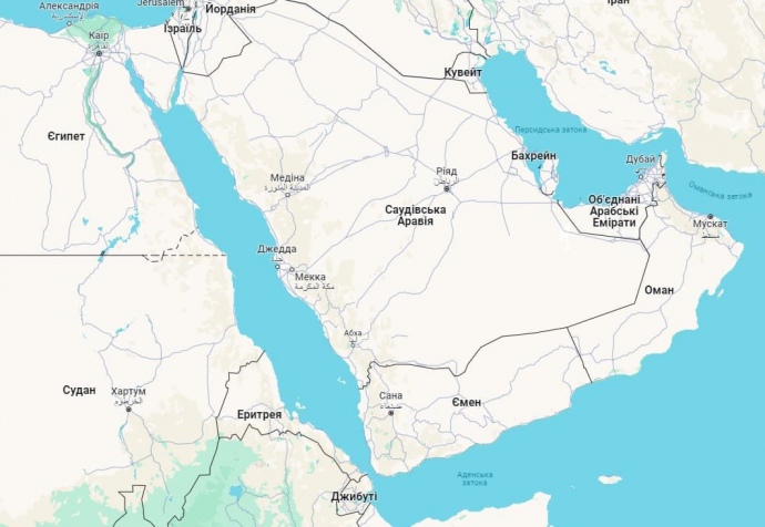Красное море и прилегающие страны