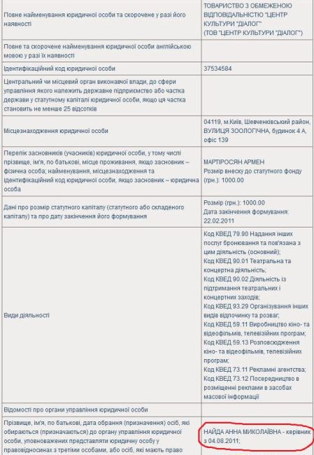 Посвідчення підписане колишнім керівником ТОВ