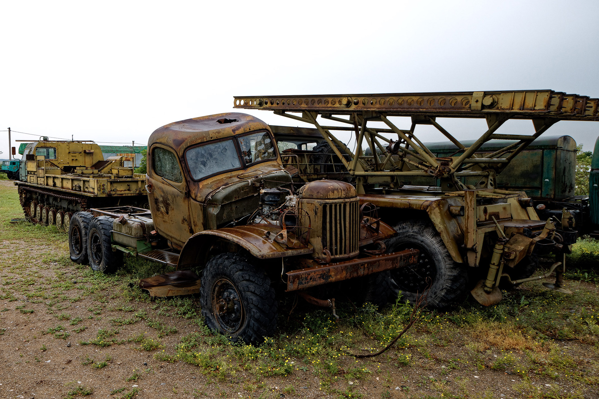 Ржавые остатки знаменитой