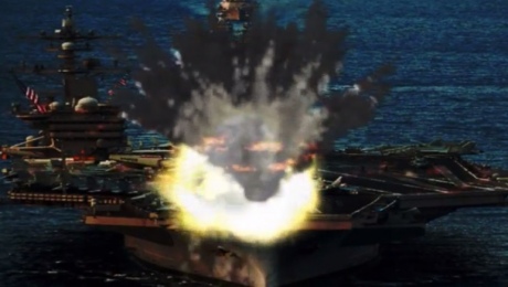 У відео використано примітивну графіку. Скріншот