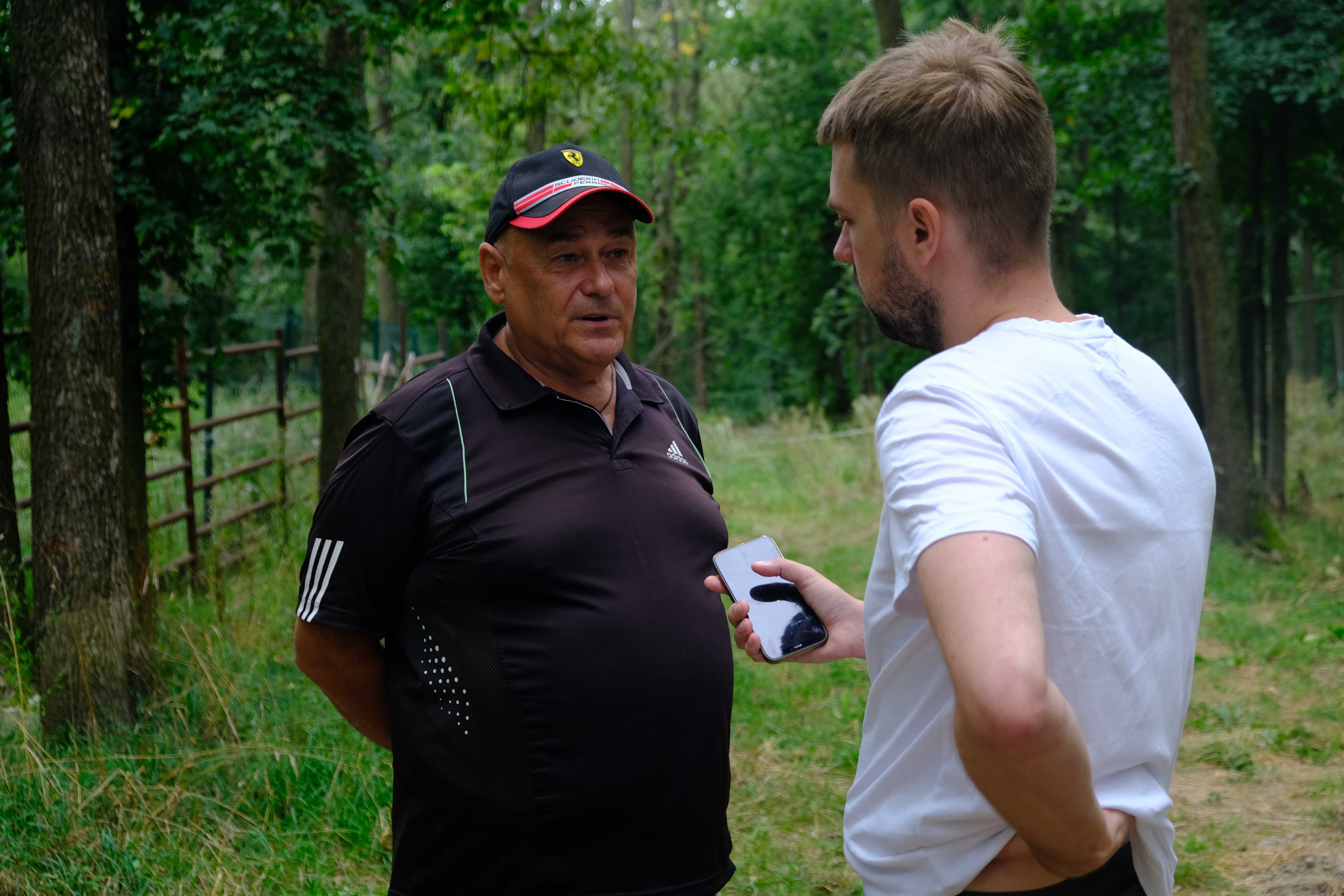 Директор питомнику Валерій Уваров зараз займається проєктом