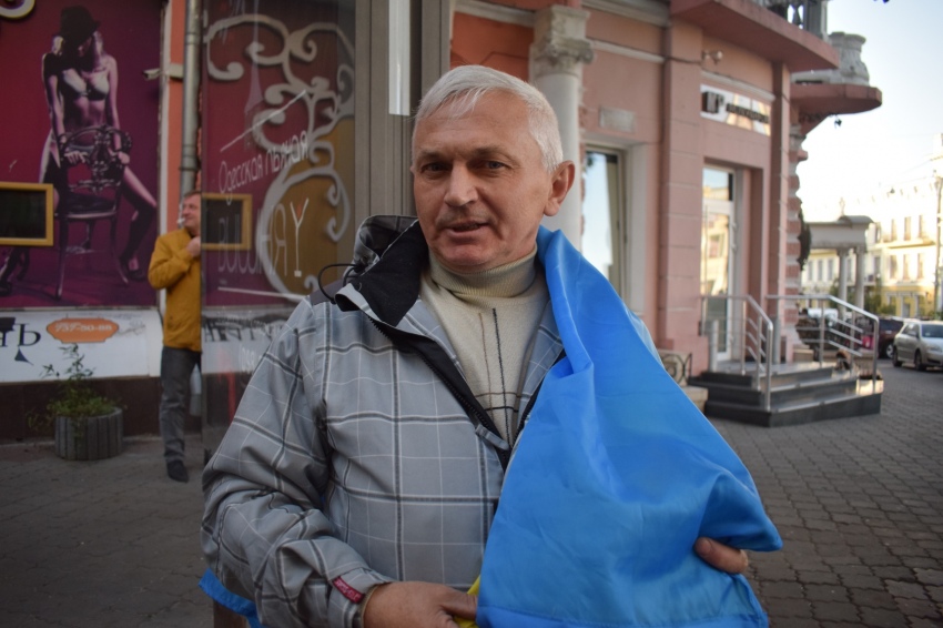 Електрик Сергій, прихильник Саакашвілі