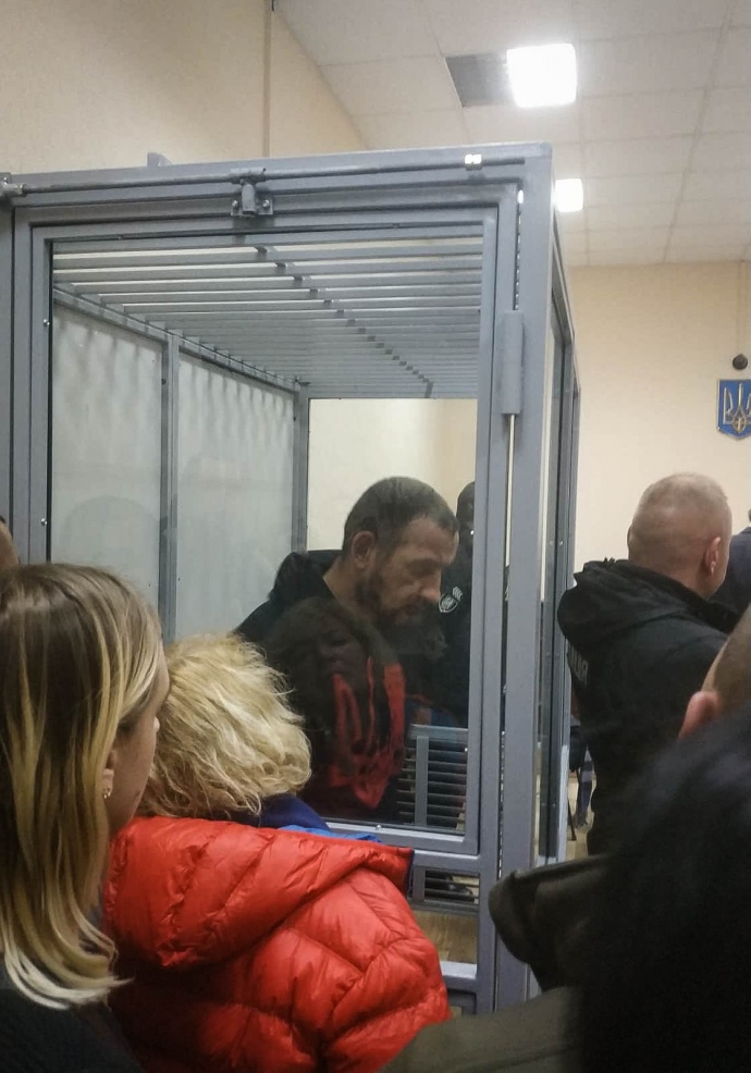 Владислав Грищенко в зале суда