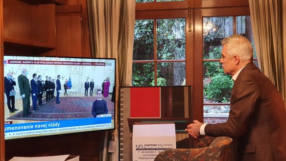 Іван Корчок дивився церемонію призначення уряду по телевізору