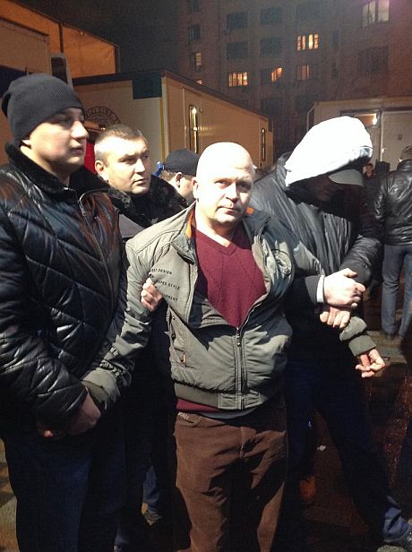 Затриманий. Фото прес-служби Удару