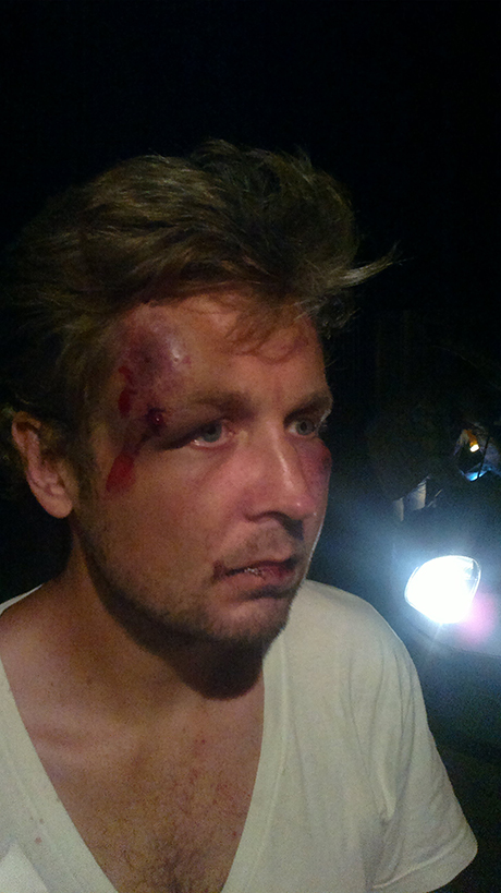 Консультант Femen Виктор Святский. Фото пресс-службы движения