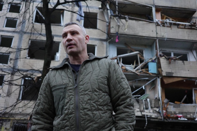 Киев после атаки России и работы ПВО в ночь на 13 декабря