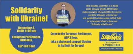 Solidarity with Ukraine today in the European Parliament. Solidarity with Ukraine today in the European Parliament.