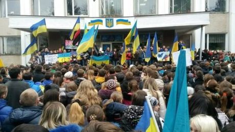 Студенты Самбора страйкуют