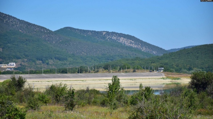 Чернореченское водохранилище 25 июля 2020 года