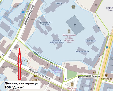 Ділянка, де будуватимуть висотку Ділянка, де будуватимуть висотку