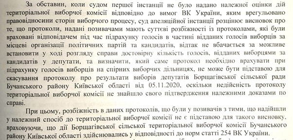 Витяг із апеляційної постанови