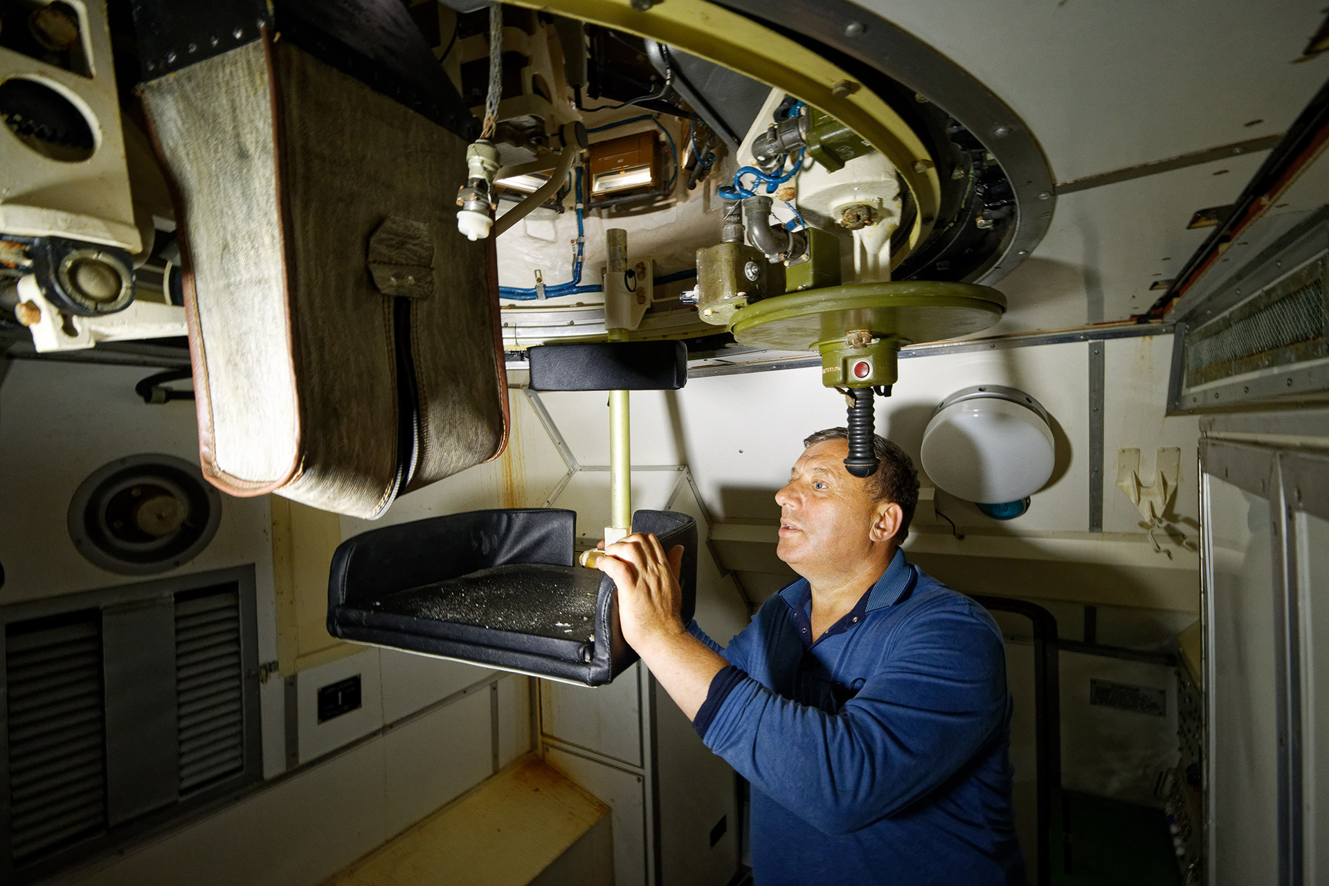 Для защиты колонны в передвижном командном пункте устанавливали пулеметы